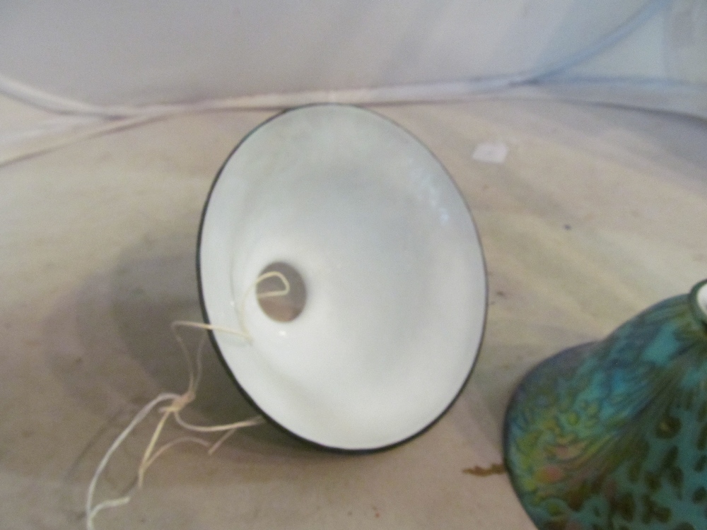 Two John Ditchfield lamp shades lustre finish - Image 2 of 2