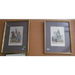 A print Napoleon, another Hussars and State Procession 28th June