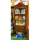 An Edwardian mahogany single door cabinet