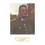 BACH-ZELEWSKI ERICH VON DEM: (1899-1972) German Nazi SS Commander.