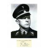 EBERSTEIN KARL VON: (1894-1979) German noble and member of the Reichstag.