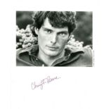 REEVE CHRISTOPHER: (1952-2004) American Actor, famous for his portrayal of Superman.