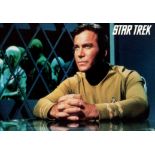 STAR TREK: Multiple colour signed postcard photographs and one 8 x 11,