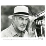 CONNERY SEAN: (1930-2020) Scottish Actor. Academy Award winner. Signed 10 x 8 photograph by Connery.