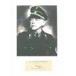 CLAASSEN GUNTHER: (1888-1946) German Nazi official of WWII, SS-Oberfuhrer.