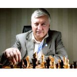 KARPOV ANATOLY: (1951- ) Russian chess Grandmaster.