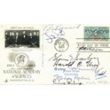 NOBEL PRIZE WINNERS: A rare multiple signed First Day of Issue Commemorative cover honouring the