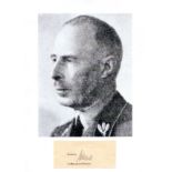 SCHMITT WALTER: (1879-1945) German Nazi SS-Obergruppenfuhrer and General of the Waffen-SS.