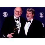 LUCAS GEORGE & WILLIAMS JOHN: George Lucas (1944- ) American film Director.