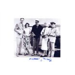 BONNIE AND CLYDE: Signed 11 x 8.5 photograph by both Estelle Parsons (Blanche Barrow) and Michael J.