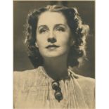 SHEARER NORMA: (1902-1983) Canadian Actress, Academy Award winner.