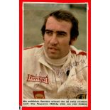 REGAZZONI CLAY: (1939-2006) Swiss racing Formula One Driver.