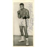 ALI MUHAMMAD: (1942-2016) American Boxer, World Heavyweight Champion.