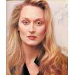 STREEP MERYL: (1949- ) American Actress. Academy Award Winner.