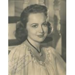 DE HAVILLAND OLIVIA: (1916-2020) British-American Actress, Academy Award winner.