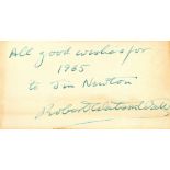 SCIENTISTS & INVENTORS: Miscellaneous selection of signed pieces, cards, a few letters,