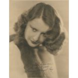 STANWYCK BARBARA: (1907-1990) American Actress, an Academy Award nominee.