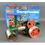 A Wilesco Model of a Steam Roller D365 in original box