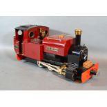 A Gauge 1 Live Steam Enginer Sir Dylan by Roundhouse Engineering 30 cms long