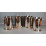 A Set of Four Twin Handled Bottle Coolers inscribed Louis Roederer 24.5cm tall