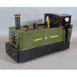 A Gauge 1 Live Steam Great Western Tank Engine 22 cms long