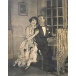 A Signed Photo of Fred and Adele Astaire 22 x 17 cms