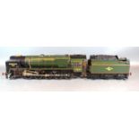 A Gauge 1 Live Steam Locomotive BR Standard Class 9F Evening Star 92220 Kit Form serial number 190/