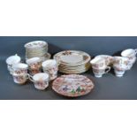A Colclough Wayside Pattern Tea Service together with other ceramics