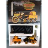 A Hornby Railways Stephensons Rocket Real Steam Train Set, 3.5 inch gauge model in original box