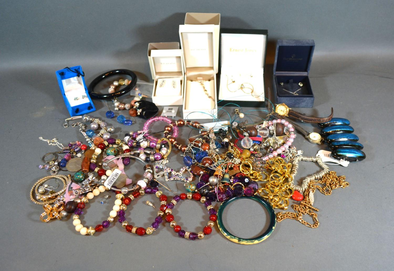 A Collection of Jewellery to include a Kit Heath necklace and a pair of earrings and various other