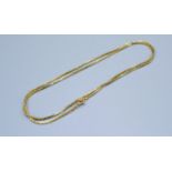 A 14ct. Gold Neck Chain, 12 gms, 70 cms long