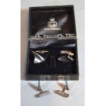 Two Pairs of Sterling Silver Cufflinks by Georg Jensen