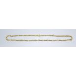 A 9ct. Gold Linked Neck Chain 11.4 gms 50cms long