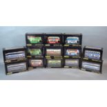 A Trux Diecast Model 1980 Denning Mono Coach within original box together with 12 other Trux diecast