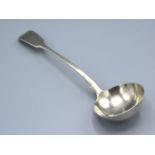 A Victorian Silver Ladle by George Adams, London 1846, 4 ozs.