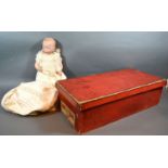 A Bisque Head Doll by Kammer & Reinhardt with jointed limbs