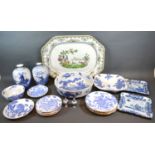 A Royal Worcester Part Tea Service together with other ceramics to include a pair of Delft style