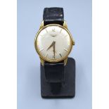 A Longines 9ct Gold Cased Gentleman's Wrist Watch