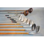 A Collection of Golf Clubs to include by Spearhead and others