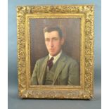 William Logsdail 'Portrait of Colin Campbell Bradshaw Son of Commander Frank Bradshaw RN' oil on