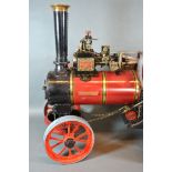 William Allchin, agricultural scale model live steam traction engine, The Royal Chester, 62cms long