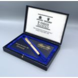 A Parker Duofold CP-5 limited edition fountain pen, No. 47 from 1888 within its original box
