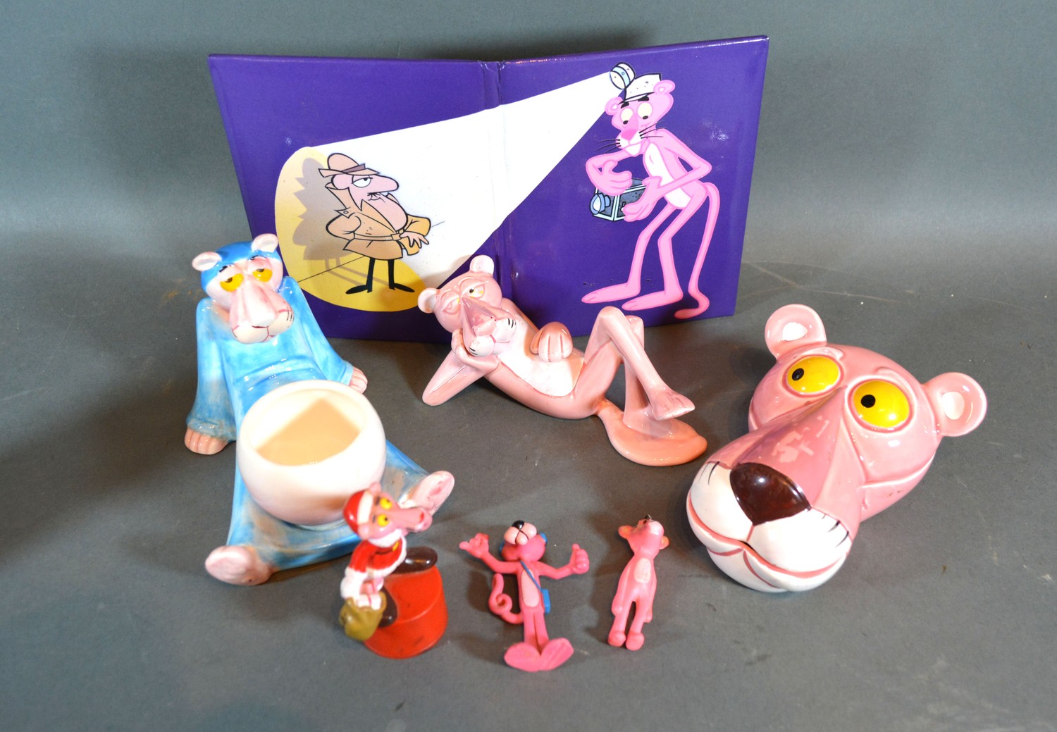 Pink Panther ceramic series various items