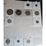 A Coin Collection within an album to include British Crowns and Pennies