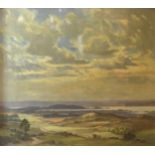 Leslie Kent 'Rural Lake Scene' Rempstone Heath and Arne’.oil on board, signed, 41 x 46 cms