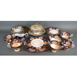 A 19th Century Porcelain Tureen Cover and Stand together with other ceramics to include a Royal