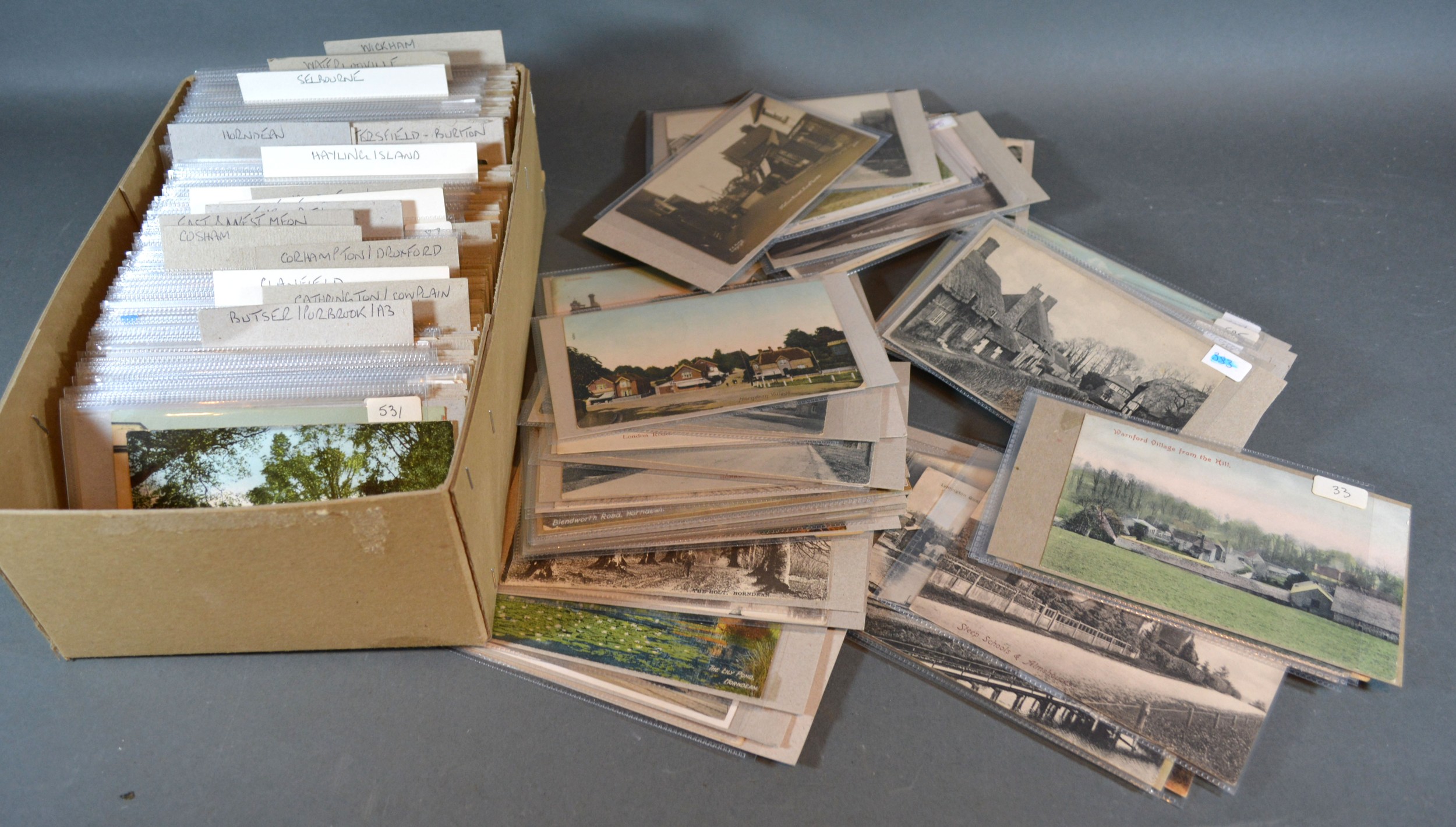 A Postcard Collection to include Petersfield, Selborne, Wickham and other local areas