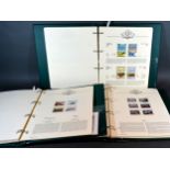 Classic Car Heritage Stamp Collection in three Westminster albums