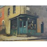 John Cole 'Cheval Place Knightsbridge' oil on board, signed, 29 x 39 cms