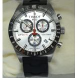 A Tissot PRS 516 Quartz Chronograph Gentleman's Wrist Watch with original box